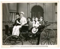 6t718 LIFE WITH FATHER 8.25x10 still '47 William Powell & Irene Dunne in carriage with kids!