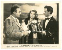 6t729 LOVE AFFAIR 8x10 still '39 Charles Boyer watches waiter bring Irene Dunne a telegram!