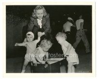 6t740 MADE FOR EACH OTHER candid 8.25x10 still '39 Carole Lombard helps choose boy to play her son!