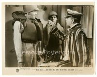 6t767 MISTER ROBERTS 8x10.25 still '55 classic image of Cagney telling Henry Fonda You did it!