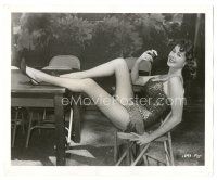 6t151 NANCY ROOT 8.25x10 still '60 in skimpy outfit eating apple in Private Lives of Adam & Eve!