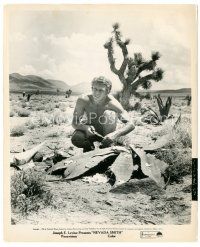 6t786 NEVADA SMITH 8.25x10 still '66 barechested Steve McQueen getting water from cactus!