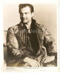 6t807 ORSON WELLES 8.25x10 still '49 seated portrait in elaborate smoking jacket from Black Magic!