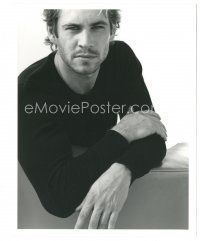 6t818 PAUL WALKER 8x10 publicity photo '10s arms crossed, by Greg Gorman from original negative!