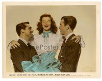 6t265 PHILADELPHIA STORY color-glos 8x10 still '40 Katharine Hepburn, James Stewart & Cary Grant!