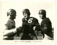 6t923 SWING THAT CHEER 8x10.25 still '38 great image of Tom Brown & co-stars in football uniforms!
