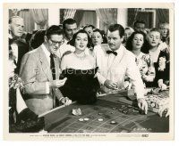 6t931 TELL IT TO THE JUDGE 8.25x10 still '49 Rosalind Russell, Cummings & Gig Young, roulette!