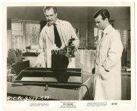 6t953 TINGLER 8.25x10 still '59 Darryl Hickman watches Vincent Price experimenting!
