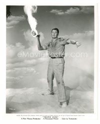 6t964 TROPIC ZONE 8.25x10 still '53 Ronald Reagan about to hurl a flaming torch by Mal Bulloch!