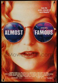 6x071 ALMOST FAMOUS DS 1sh '00 Cameron Crowe directed, pretty Kate Hudson!