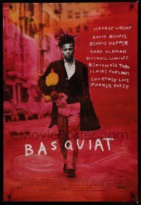 6x100 BASQUIAT 1sh '96 Jeffrey Wright as Jean Michel Basquiat, David Bowie as Warhol!