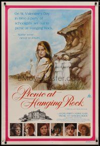 6y009 PICNIC AT HANGING ROCK Aust 1sh '75 Peter Weir classic about vanishing schoolgirls!