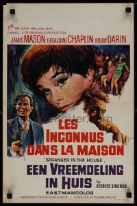 6y426 COP-OUT Belgian '68 James Mason, Geraldine Chaplin, Bobby Darin, suddenly it was murder!