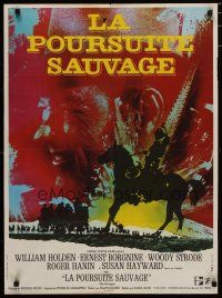 6y230 REVENGERS French 23x32 '72 William Holden, Borgnine & Woody Strode, cool different art!