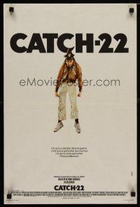 6y244 CATCH 22 French 15x21 '70 directed by Mike Nichols, based on the novel by Joseph Heller!