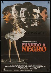 6y048 FADE TO BLACK Spanish '82 Dennis Christopher lives AND kills for the movies!