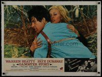 7a277 BONNIE & CLYDE linen Italian photobusta '67 c/u Warren Beatty comforting fallen Faye Dunaway!