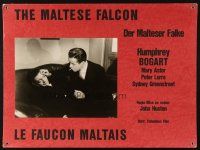 7b069 MALTESE FALCON Swiss LC '60s Humphrey Bogart checks to see if Peter Lorre is conscious!