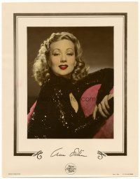 7c331 ANN SOTHERN color-glos 11x14 still '41 wonderful sexy portrait in sexy shimmering gown!
