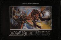 7c065 FLASH GORDON advance special 25x38 '80 best different artwork by Philip Castle!