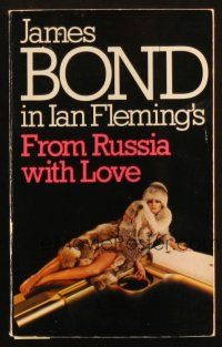 7d059 FROM RUSSIA WITH LOVE 4th Triad Granada printing English paperback book '81 novel by Fleming