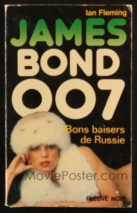 7d058 FROM RUSSIA WITH LOVE French paperback book '80 the James Bond novel by Ian Fleming!