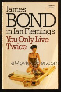 7d149 YOU ONLY LIVE TWICE 1st Triad Panther edition English paperback book '78 James Bond!