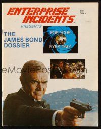 7d347 ENTERPRISE INCIDENTS magazine '84 special issue devoted to The James Bond Dossier!
