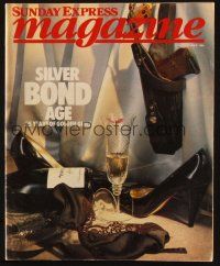 7d406 SUNDAY EXPRESS MAGAZINE English newspaper magazine November 23, 1986 25 years of Bond Girls!