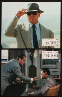 7e068 TWO JAKES set of 12 French LCs '90 images of Jack Nicholson, smoking Madeleine Stowe!