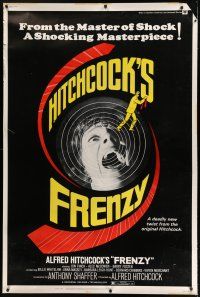 7g136 FRENZY 40x60 '72 written by Anthony Shaffer, Alfred Hitchcock's shocking masterpiece!