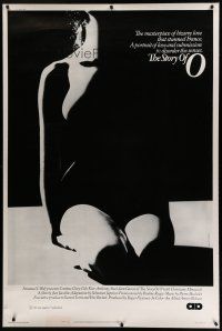 7g172 STORY OF O 40x60 '76 Histoire d'O, Udo Kier, x-rated, sexy silhouette image!