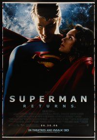 7g106 SUPERMAN RETURNS DS bus stop '06 Bryan Singer, Brandon Routh, Kate Bosworth, Kevin Spacey