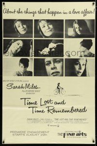 7g241 TIME LOST & TIME REMEMBERED half subway '66 Sarah Miles, things that happen in an affair!