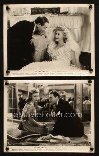7h906 CAREFREE 2 8x10 stills '38 gorgeous Ginger Rogers with Fred Astaire & Ralph Bellamy!