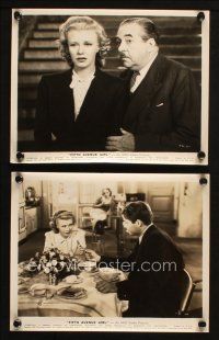 7h921 FIFTH AVENUE GIRL 2 8x10 stills '39 beautiful Ginger Rogers w/Walter Connolly, James Ellison!