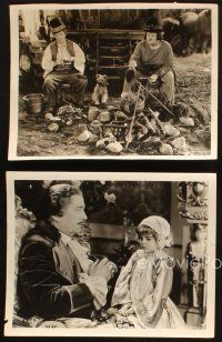7h763 BOHEMIAN GIRL 4 8x10 stills '36 Hal Roach, cool images of Stan Laurel & Oliver Hardy!