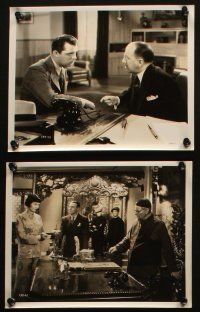 7h511 CHINATOWN SQUAD 9 8x10 stills '35 Lyle Talbot, sexy Valerie Hobson, cool crime noir images!