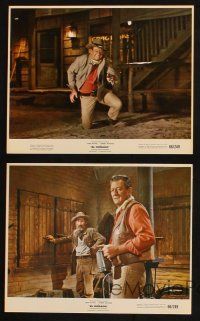 7h250 EL DORADO 5 color 8x10 stills '66 John Wayne, Robert Mitchum, directed by Howard Hawks!