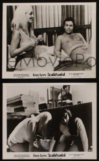 7h839 FREE LOVE CONFIDENTIAL 3 8x10 stills '67 Europe's new sexploitation discovery Yvette Corday!