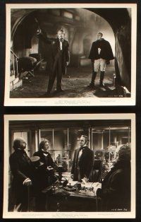 7h562 LES MISERABLES 8 8x10 stills '35 Fredric March, Charles Laughton, from novel by Victor Hugo!