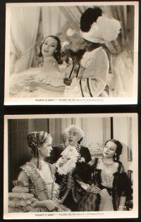 7h691 MADAME DU BARRY 6 8x10 stills '34 sexy Dolores del Rio, directed by William Dieterle!