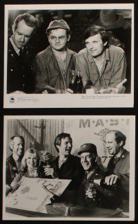 7h328 MASH 24 8x10 stills '80 Alan Alda, Farrell, Rogers, Farr, Swit, Stiers, Burghoff!