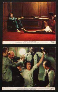 7h114 REPORT TO THE COMMISSIONER 8 8x10 mini LCs '75 Michael Moriarty, Yaphet Kotto, Susan Blakely