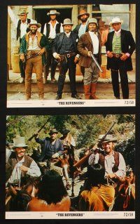 7h118 REVENGERS 8 8x10 mini LCs '72 William Holden, Ernest Borgnine, Woody Strode, Susan Hayward