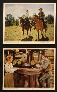 7h018 SADDLE THE WIND 12 color 8x10 stills '57 cowboy John Cassavetes, Robert Taylor & Julie London!