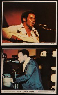 7h171 SAVE THE CHILDREN 8 8x10 mini LCs '73 Jackson 5, Roberta Flack, Marvin Gaye + other greats!