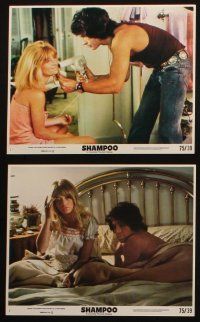 7h207 SHAMPOO 8 8x10 mini LCs '75 Warren Beatty, Julie Christie & Goldie Hawn!