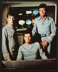 7h255 STAR TREK 5 color 8x10 stills '79 William Shatner, Leonard Nimoy, Persis Khambatta & more!
