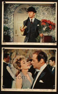 7h082 RELUCTANT DEBUTANTE 9 color 8x10 stills '58 Rex Harrison & sexy grown up Sandra Dee, Saxon!